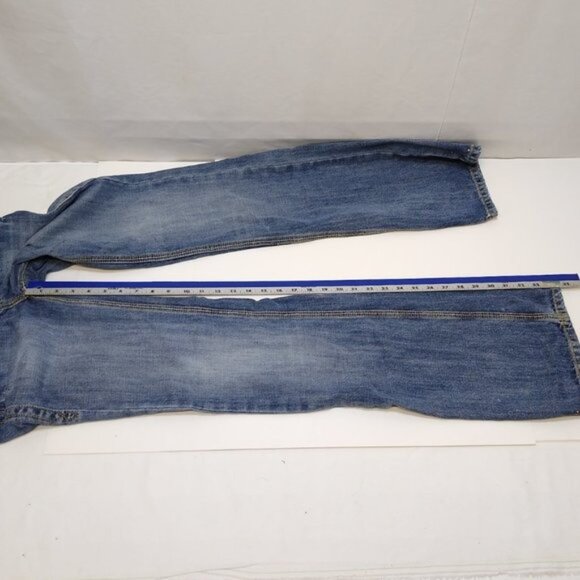 VF Jeanswear Women's 3x34 Low Rise Flared Legs With Silver & Gold Mini-Studs EUC - Picture 12 of 12